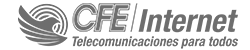 logo cfe internet gris